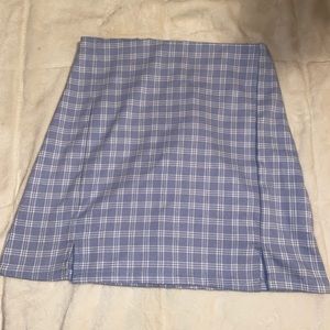 Blue Mini Skirt